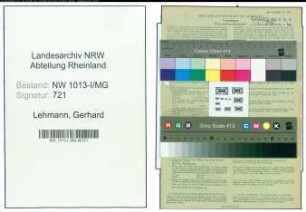 Entnazifizierung Gerhard Lehmann , geb. 20.05.1921 (Schlosser)