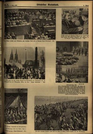 Dritte Ausgabe vom Mittwoch, den 11. März 1936.