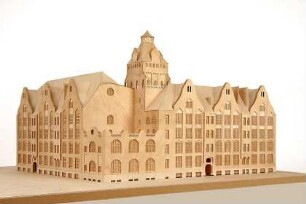 Fischer, Theodor; München, Elisabethplatz; Elisabethschule - Modell