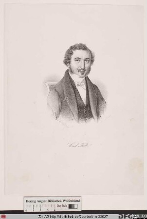 Bildnis Carl Gottlob (od. Gotthelf) Todt