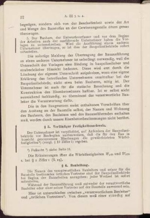 § 3. Vorläufige Festigkeitsnachweis.