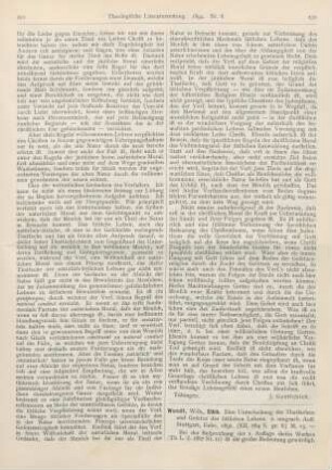 222-223 [Rezension] Wundt, Wilhelm, Ethik. 2., umgearb. Aufl