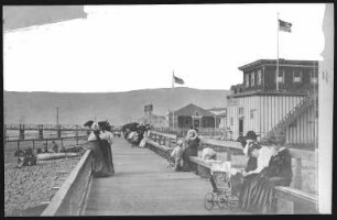 Seaside,Oregon. The Boulevard