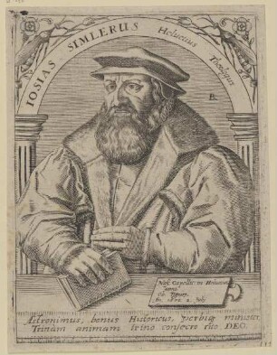 Bildnis des Iosias Simlerus