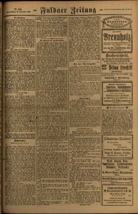 Zweite Ausgabe vom Donnerstag, den 18. Dezember 1919.