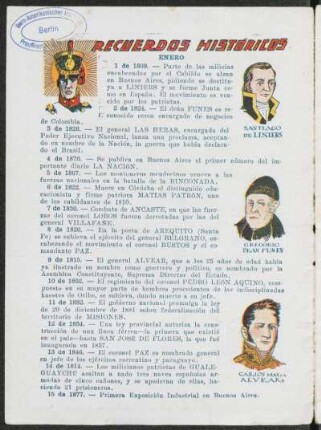 Recuerdos históricos