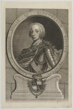 Bildnis des Maximilianus Iosephus, Bavaria Princeps