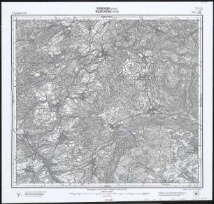Meßtischblatt [7818] : Wehingen (Württ.). Wilflingen (Preuß.), 1911 : Wehingen (Württ.). Wilflingen (Preuß.). - 1:25000. - Stuttgart, 1911. - 1 Kt.