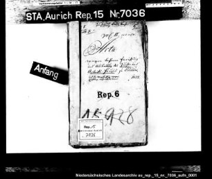Die Bauunterhaltung des Zuchthauses in Emden