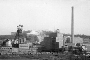 Großrosseln (Warndt): Blick auf Zeche Velsen