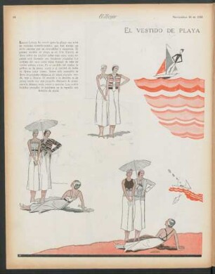 El vestido de playa