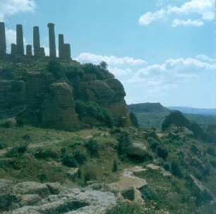 Sizilien. Agrigent. Heratempel (460 bis 450 v. Chr.)