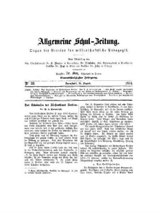 Das Schulwesen des Fürstenthums Serbien