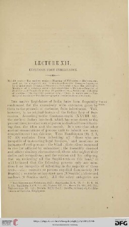 Lecture XII. Exclusion from inheritance