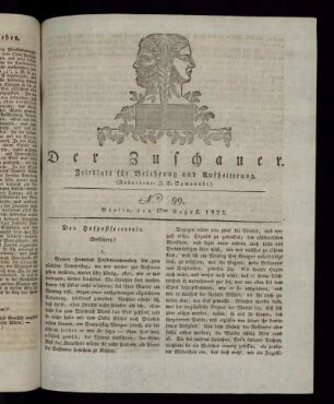 No. 99 - 17. August 1822