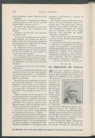 El Príncipe de Sagan.