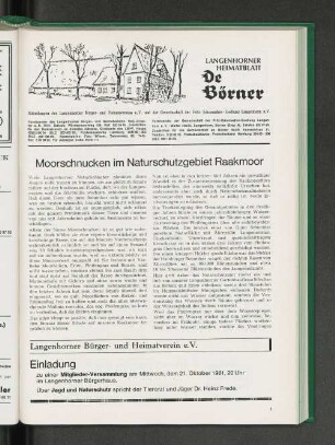 Moorschnucken im Naturschutzgebiet Raakmoor