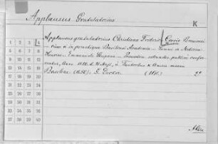 Crocius, Christian Friedrich - Crüger, Daniel