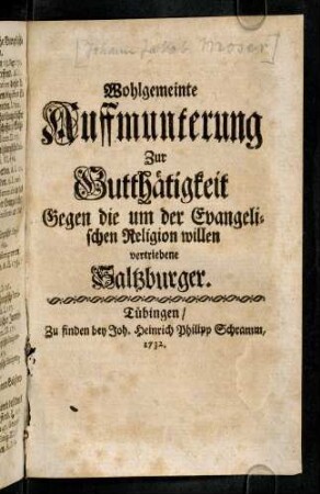 1-24, Wohlgemeinte Auffmunterung