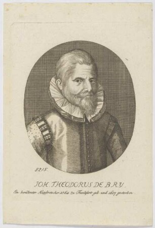 Bildnis des Joh. Theodorus de Bry