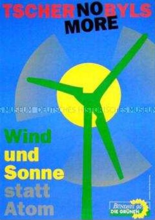 Wahlplakat von Bündnis 90 / Die Grünen