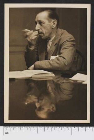 Porträtaufnahme Igor Stravinsky