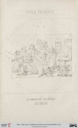 Le sommeil de l'enfant Jésus