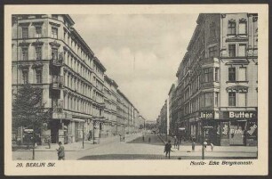 Ansichtskarte Nostitzstraße, Ecke Bergmannstraße [2/2]