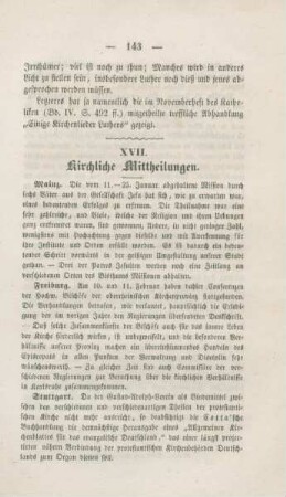 143-144 Kirchliche Mittheilungen