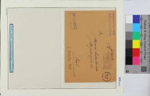 Dienstbrief, Schiffsname/Landeinheit: 2. Vorpostenflottille Kommando, Feldpostnr. 16439; Frankatur, Mi.-Nr.: [Keine]; Poststempel: Masch.-Stpl: a 28.4.40 12-13; Nebenstempel: Frei durch Ablösung Reich