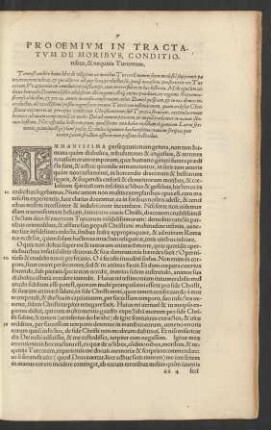 Prooemium In Tractatum De Moribus, Conditionibus, & nequitia Turcorum.