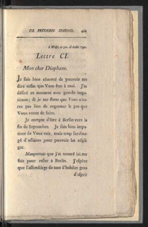 Lettre CI.