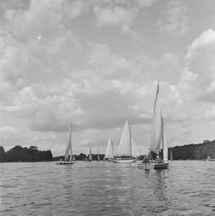 Segel- und Motorboote auf der Havel