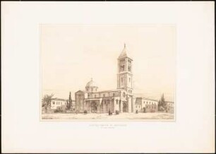 Erlöserkirche auf dem Muristan, Jerusalem: Perspektivische Ansicht