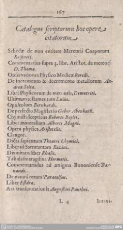 Catalogus scriptorum hoc opere citatorum.