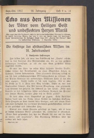 Sept.-Oct. 1917 Heft 9 u. 10