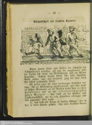 Bekanntschaft mit fremden Turnern