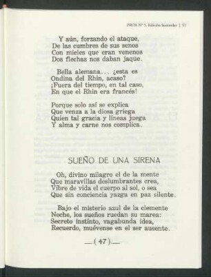 Sueño de una sirena
