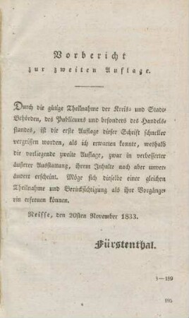 Vorbericht zur zweiten Auflage