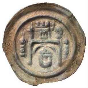 Fundmünze, Brakteat, 1253 - 1260