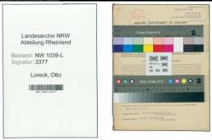 Entnazifizierung Otto Loreck , geb. 08.06.1905 (Polizist)