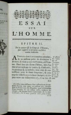 Epitre II.