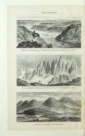 Bergkuppen aus Porphyr: Braunauer Berge