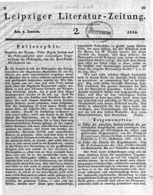 1834-01-02 : 2. Stück