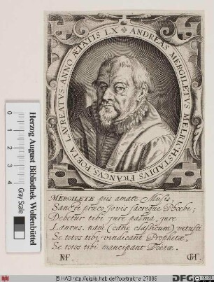 Bildnis Andreas Mergiletus