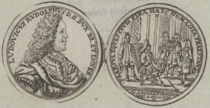 Bildnis von Ludovicus Rudolphus, Herzog zu Braunschweig und Lüneburg