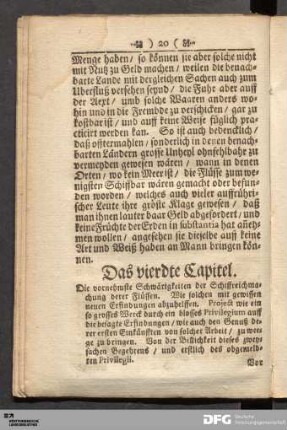 Das vierdte Capitel.