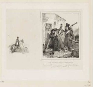 Billet de Logement, Blatt 17 der Folge "Erinnerungen an die Armee im Norden"
