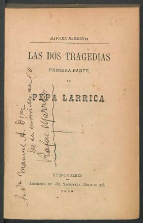 Las dos tragedias