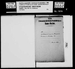 Einquartierung einer mainzischen Kompanie in Virneburg.